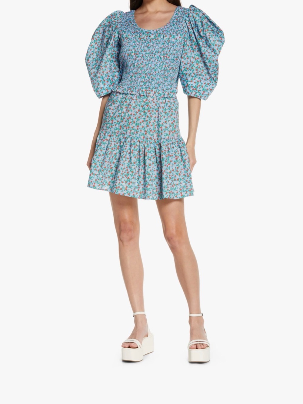 Sea New York Lily Smocked Dress